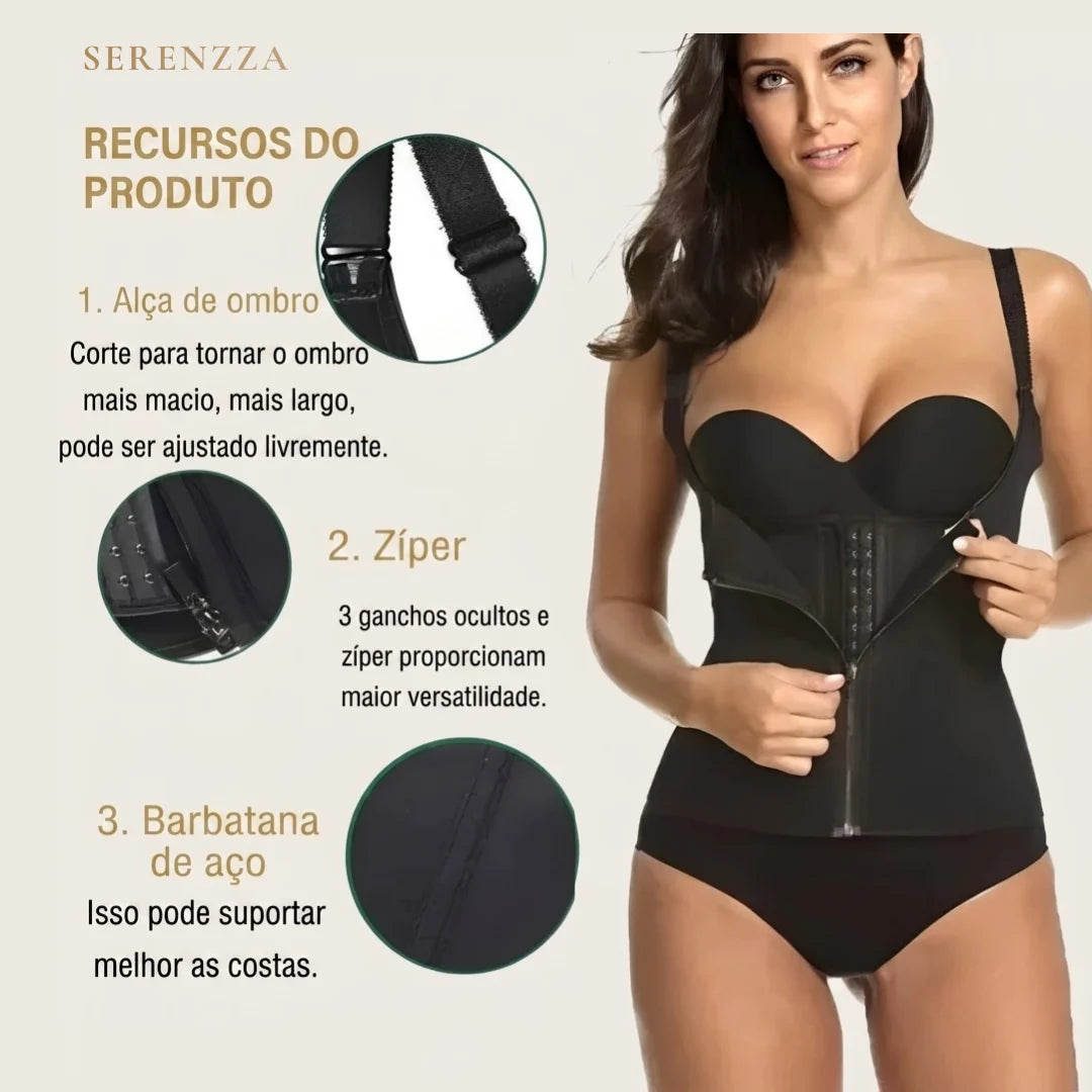 Cinta Modeladora Feminina Royal Alta Compressão