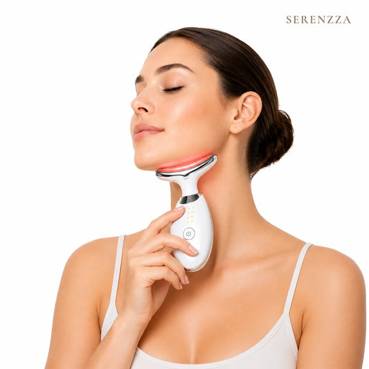 Massageador Facial com Fototerapia Anti-Rugas FaceLift