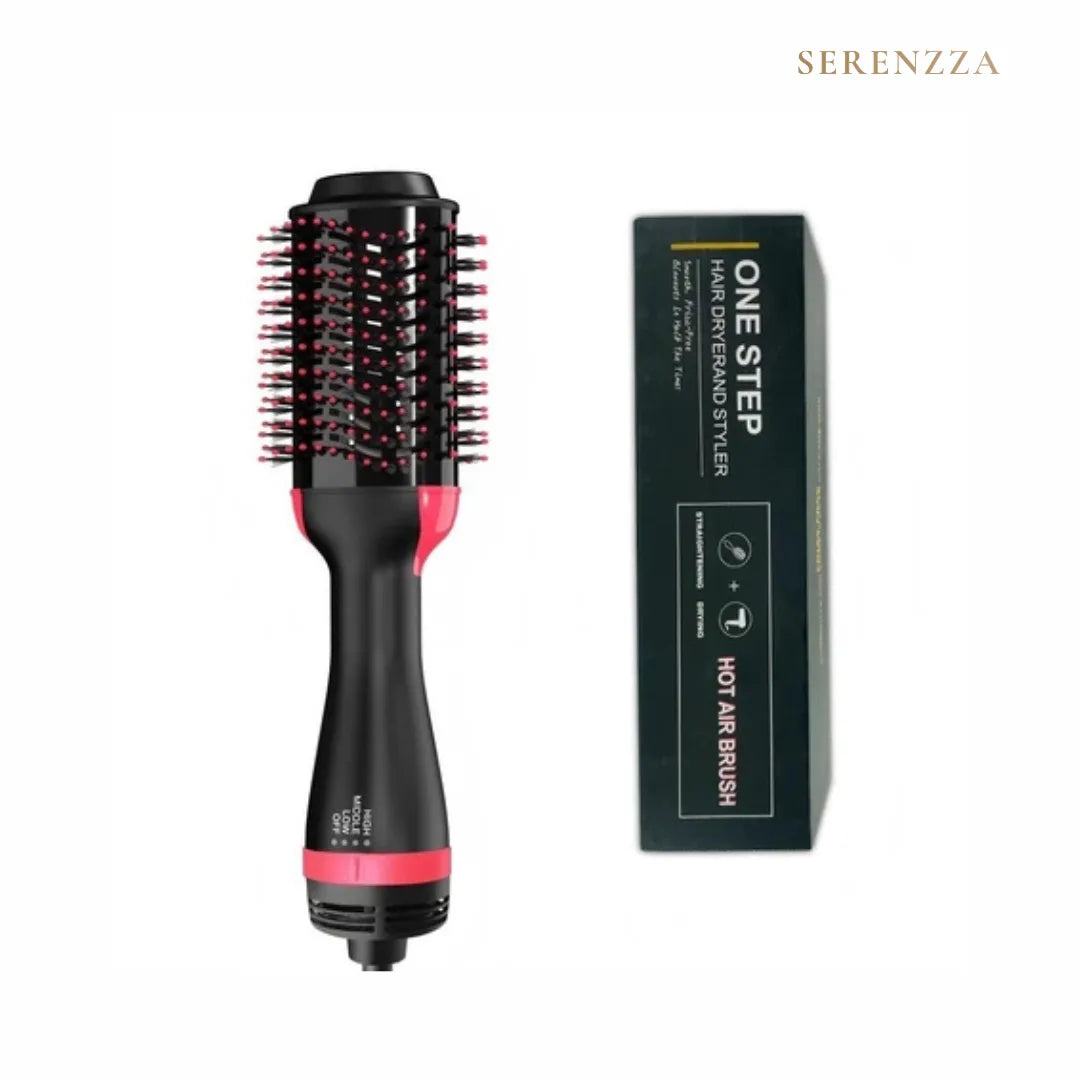 Escova Alisadora de Cabelo Lunnar 3 em 1